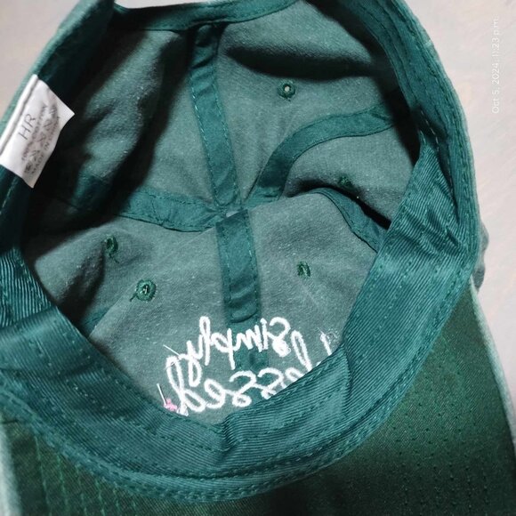 Simply blessed distressed‎ army green hat 100% cotton Adorable jesus - Picture 9 of 11